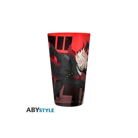 Dan Da Dan - Large Glass (400ml) - Okarun & Granny Turbo-ABYVER324