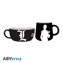 Death Note - Mug + Bowl Breakfast Set - Justice-ABYTAB126