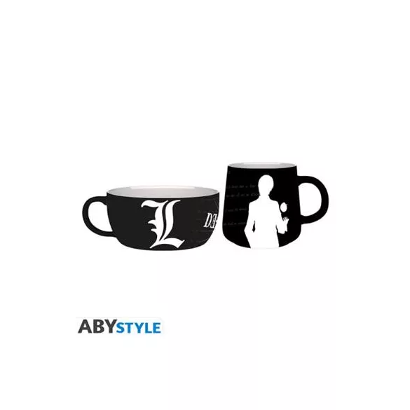Death Note - Mug + Bowl Breakfast Set - Justice-ABYTAB126