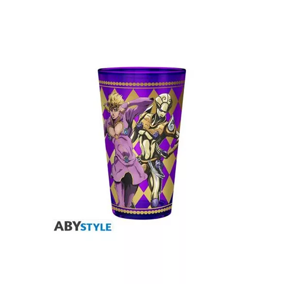 JoJo's Bizarre Adventure - Premium Large Glass (400ml) - Golden Wind-ABYVER323