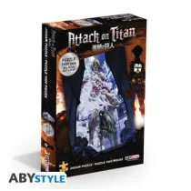 Attack On Titan - Jigsaw Puzzle (1000 Pieces) - Mikasa vs Female Titan-ABYJDP026