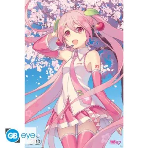 Hatsune Miku - Maxi Poster (91,5x61) - Cherry Blossom-GBYDCOA037
