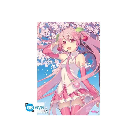 Hatsune Miku - Maxi Poster (91,5x61) - Cherry Blossom-GBYDCOA037