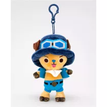 One Piece - Plush Keychain / Bag Clip (11cm) - Chopper x Sabo-