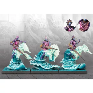 Conquest - Sorcerer Kings: Marid Lancers - EN miniatűra készlet