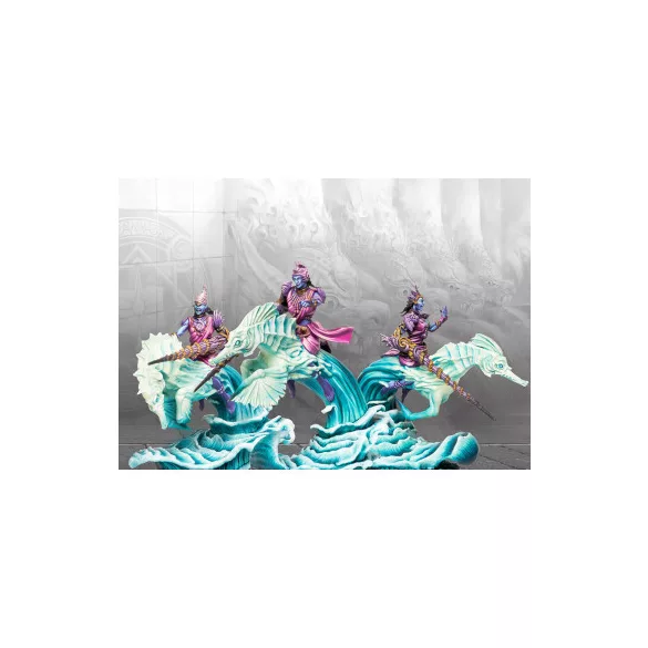 Conquest - Sorcerer Kings: Marid Lancers - EN miniatűra készlet