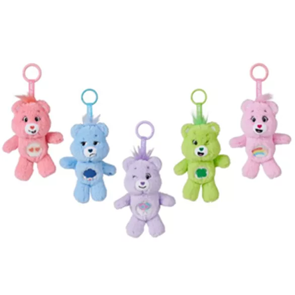 Care Bears Unlock the Magic - Plush Bag Charms (CDU of 15)-6305878044038