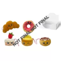 Squeezlings - Plush Figures - Pastry, 10cm (CDU of 15)-105950264
