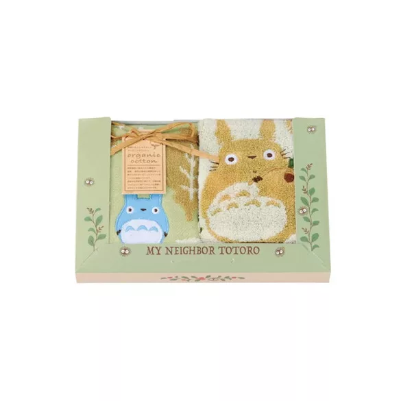 My Neighbor Totoro - Gift Set with 2 Towels - Totoro Acorn-MARU-71966