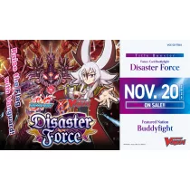 Cardfight!! Vanguard Future Card Buddyfight - Disaster Force Booster Display (12 Packs) - EN-VGE-DZ-TB03