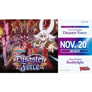 Cardfight!! Vanguard Future Card Buddyfight - Disaster Force Booster Display (12 Packs) - EN-VGE-DZ-TB03