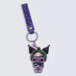 Hello Kitty - Keychain 3D - Kuromi-2600003457