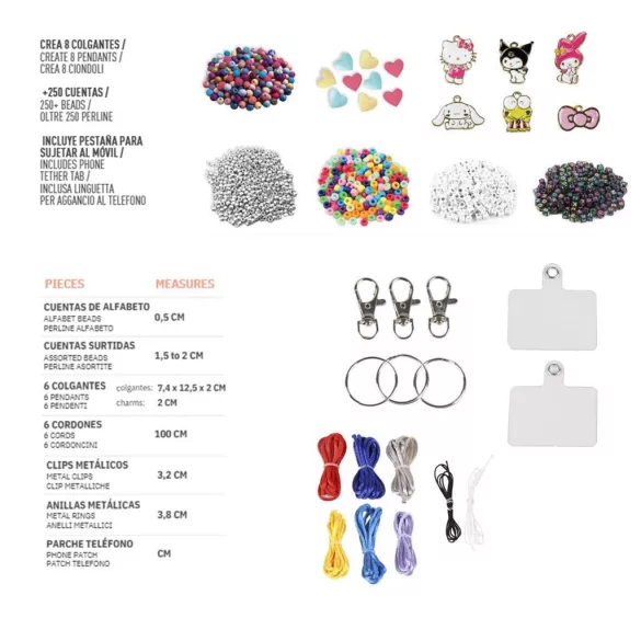 Hello Kitty - Charm DIY Set-2500003482