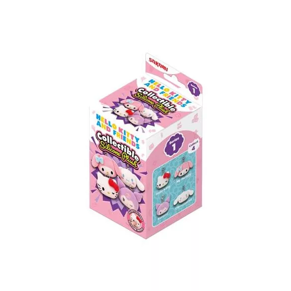 Hello Kitty & Friends - Silicone Plush Blind Box (CDU of 8)-