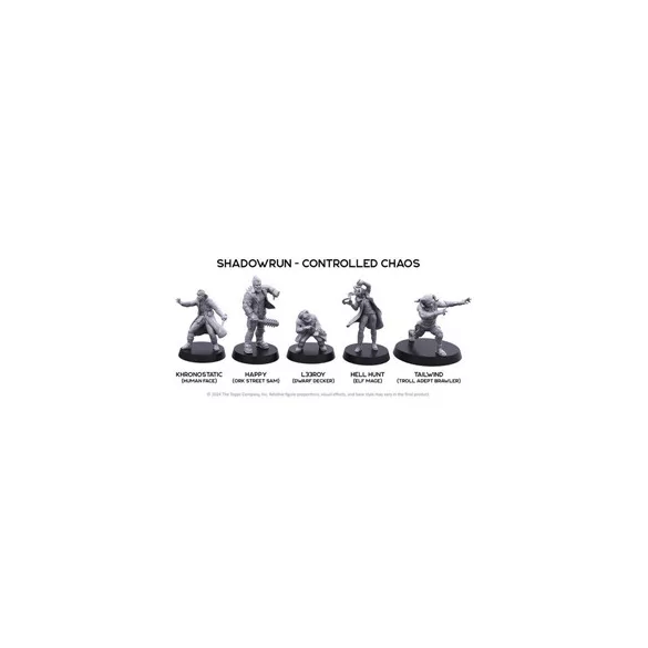 Shadowrun Controlled Chaos Miniatures - EN-CAT28802