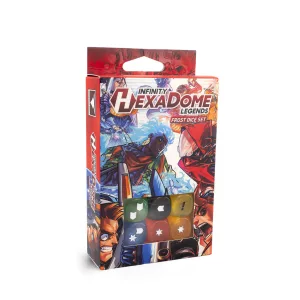 Infinity HexaDome Legends Frost Dice Set-IHL08