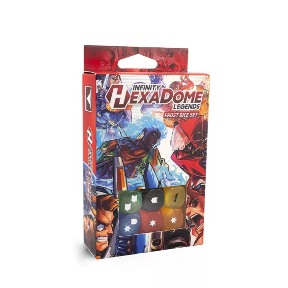 Infinity HexaDome Legends Frost Dice Set-IHL08