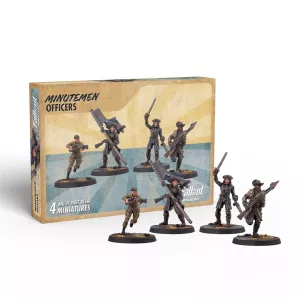 Fallout: Miniatures - Minutemen Officers-MUH1620156