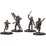 Fallout: Miniatures - Minutemen Officers miniatűra szett