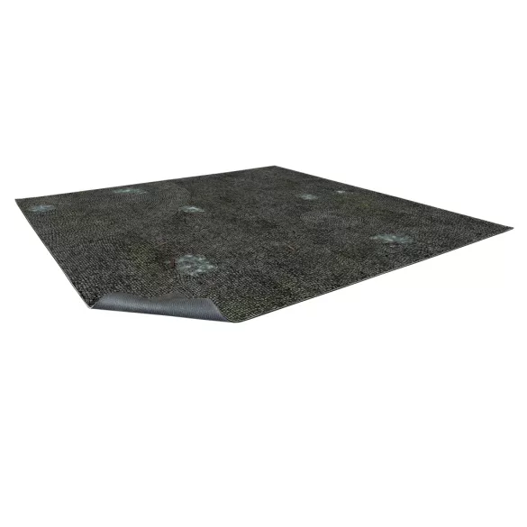 Cobbled Plaza Gaming Mat 3x3 - Grid-BSTXX027