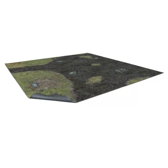 Cobbled Outskirts Gaming Mat 3x3-BSTXX030