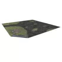 Cobbled Outskirts Gaming Mat 3x3 - Grid-BSTXX031