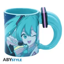 Hatsune Miku - Mug 3D handle (460ml)-ABYMUGA725