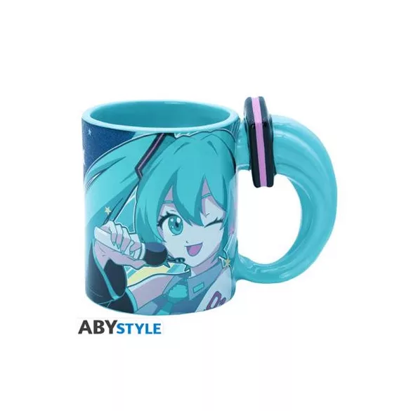 Hatsune Miku - Mug 3D handle (460ml)-ABYMUGA725