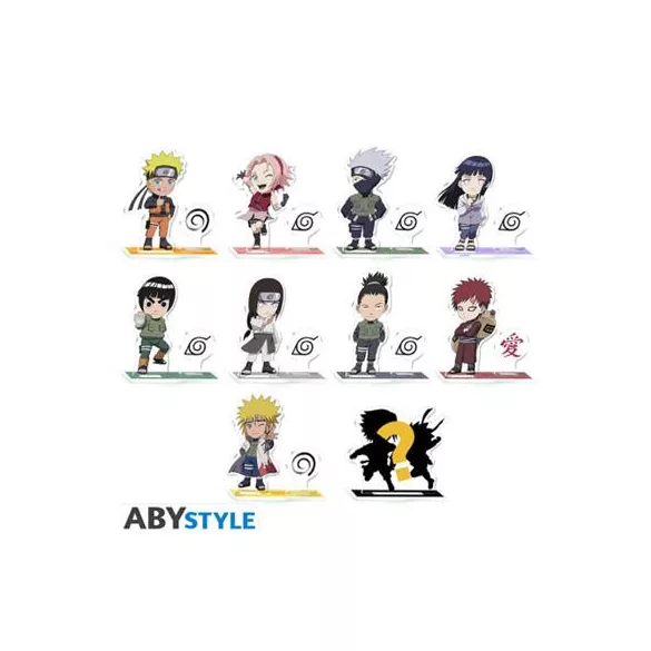 Naruto Shippuden - Surprise bag - Acryl mini (CDU of 18)-ABYACF252_18