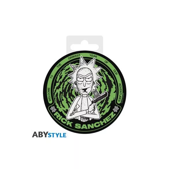 Rick and Morty - Ceramic Coasters - Rick Sanchez-ABYCOS039