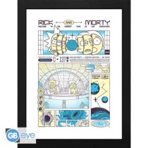 Rick and Morty - Framed print (30x40) - Bad trip-GBYDCOA026