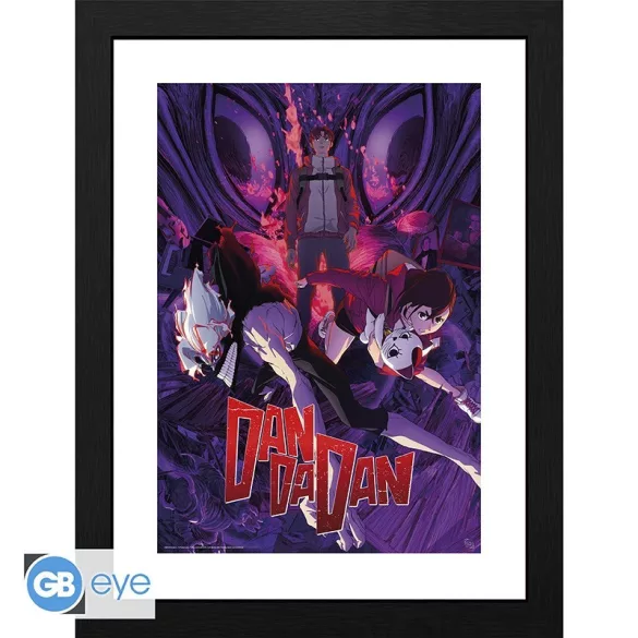 Dan Da Dan Framed Print (30x40) – Key Art "Claimed soul"