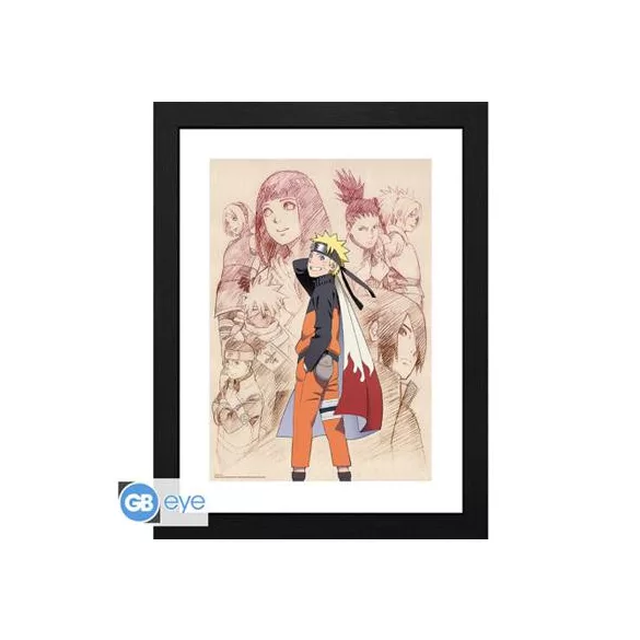 Naruto Shippuden - Framed print (30x40) - Naruto & His Allies-GBYDCOA027