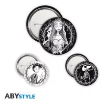 Corpse Bride - Badge Pack - Trio-ABYACC406