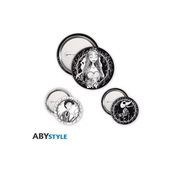 Corpse Bride - Badge Pack - Trio-ABYACC406
