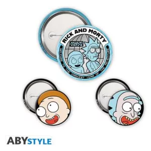 Rick and Morty - Badge Pack - Rick & Morty-ABYACC612