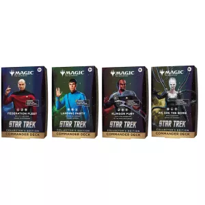 MTG - Star Trek Collector Commander Deck Display (4 Decks) - EN-D59000000