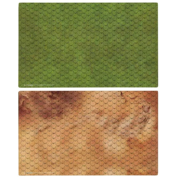 BattleTech BattleMat FieldTech Grasslands/Desert - EN-CAT-35801F