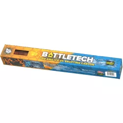 BattleTech BattleMat Fire and Ice Erupting Canyon - EN