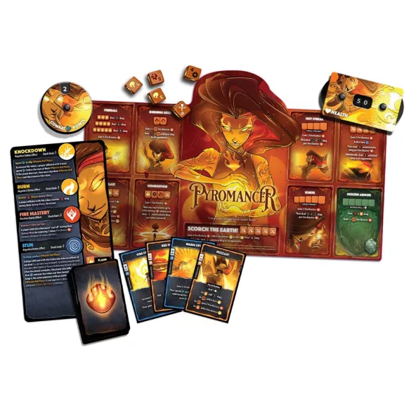Dice Throne Pyromancer Hero Pack - EN-DTI-1403