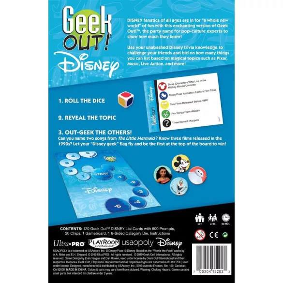 Geek Out Disney - EN-TOP-GO004