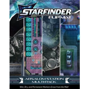 Starfinder Flip-Mat: Absalom Station Multi-Pack - EN-PZO21013-FM