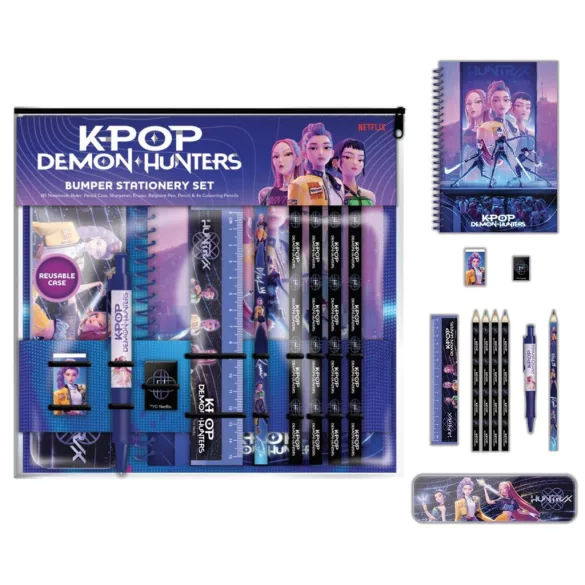 KPop Demon Hunters - A5 Stationery Bumper Wallet-SR2511069