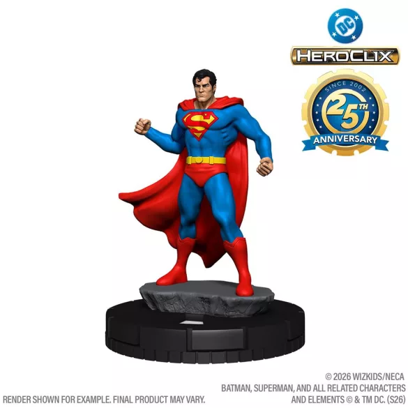 DC HeroClix: 25th Anniversary Map and Terrain Kit - EN-84166