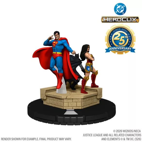 DC HeroClix: 25th Anniversary - The Trinity - EN-84223