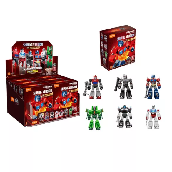 Transformers - Blokees Figures - Shining 01 építő figura készlet (CDU of 6)