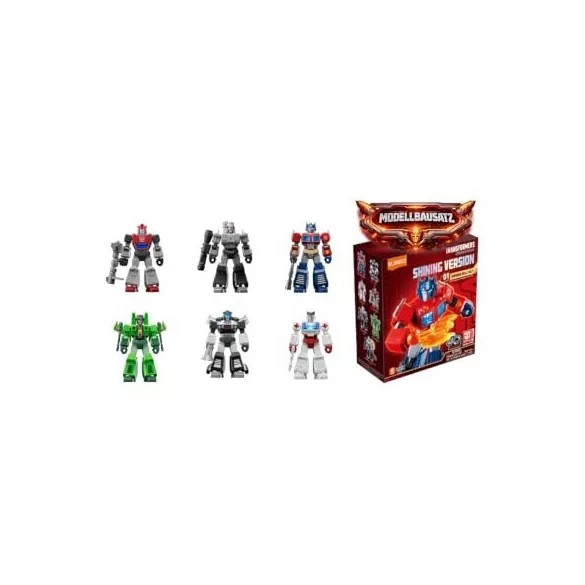 Transformers - Blokees Figures - Shining 01 építő figura készlet (CDU of 6)