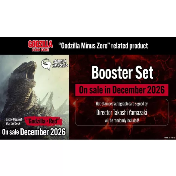Godzilla Card Game - Booster Pack Set #5 Display (12 Packs) - EN-GZCGE-BP05