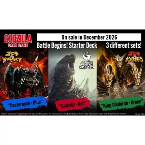 Godzilla Card Game - Battle Begins! Starter Deck "King Ghidorah - Green" Display (6 Decks) - EN-GZCGE-SD05
