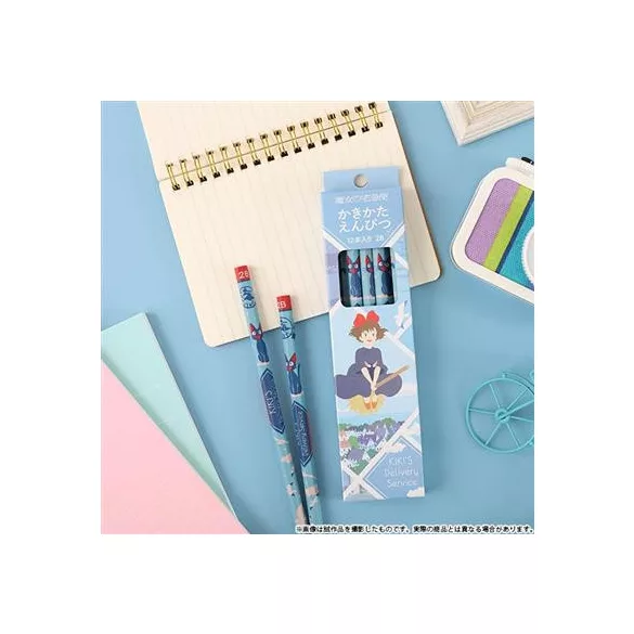 Kiki's Delivery Service - Set of 12 2B Pencils - Flying Kiki-MOVIC-95247